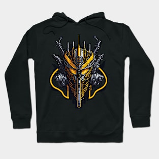 Mecha Skull S02 D95 Hoodie